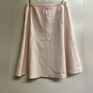 Pale Pink A-line skirt, size 6. Christopher & Banks